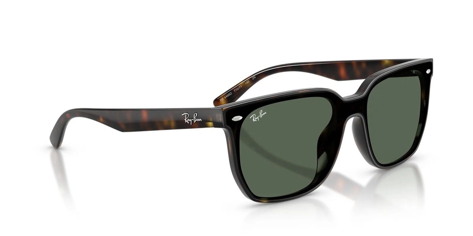Ray-Ban 4466D Sunglasses - Transparent Grey - view 33
